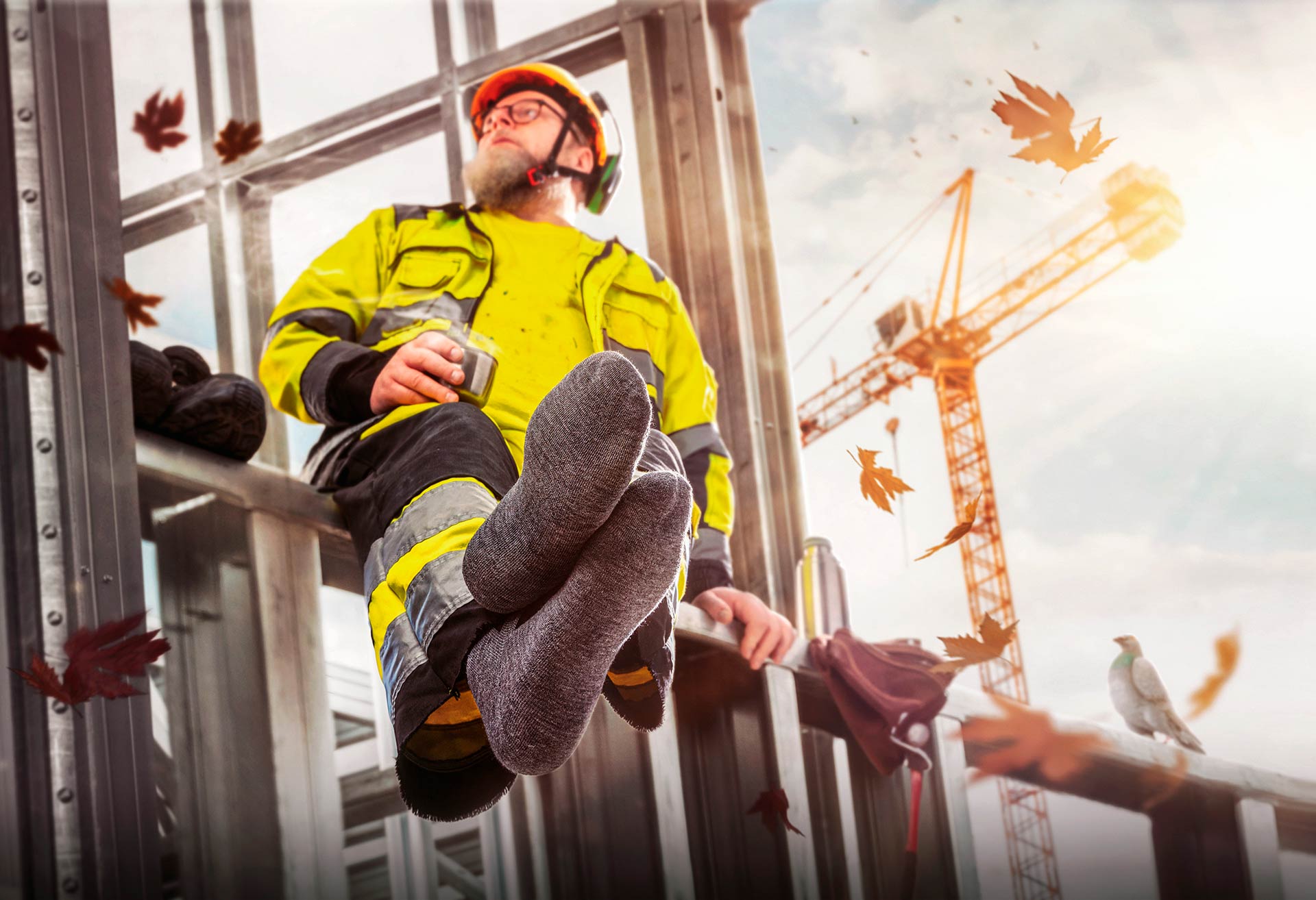 työsukat tärkeä isa vaatetusta