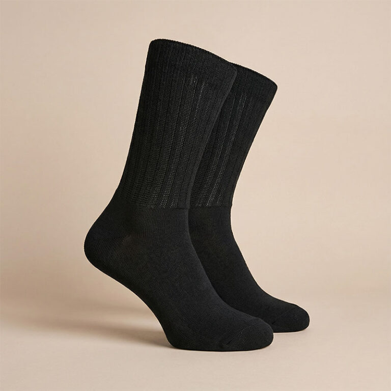 Merinovillasukat, kiristämätön varsi