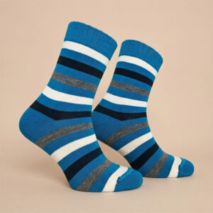 Raidalliset villasukat merinovillasta SESONKIVÄRI (VAIN koko 39-41)