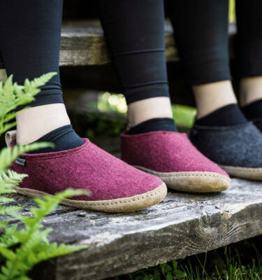 GreenGo-Huopatossut nupukkinahka-pohja