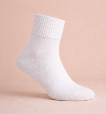 Ohuet puuvillasukat 3/4 varsiosa