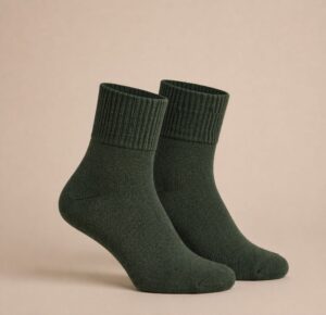 Ohuet merinovillasukat 3/4 varsiosa