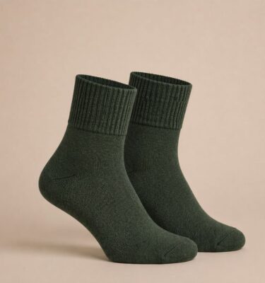 Ohuet merinovillasukat 3/4 varsiosa