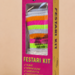 FESTARI-KIT - Raidallisilla festarisukilla