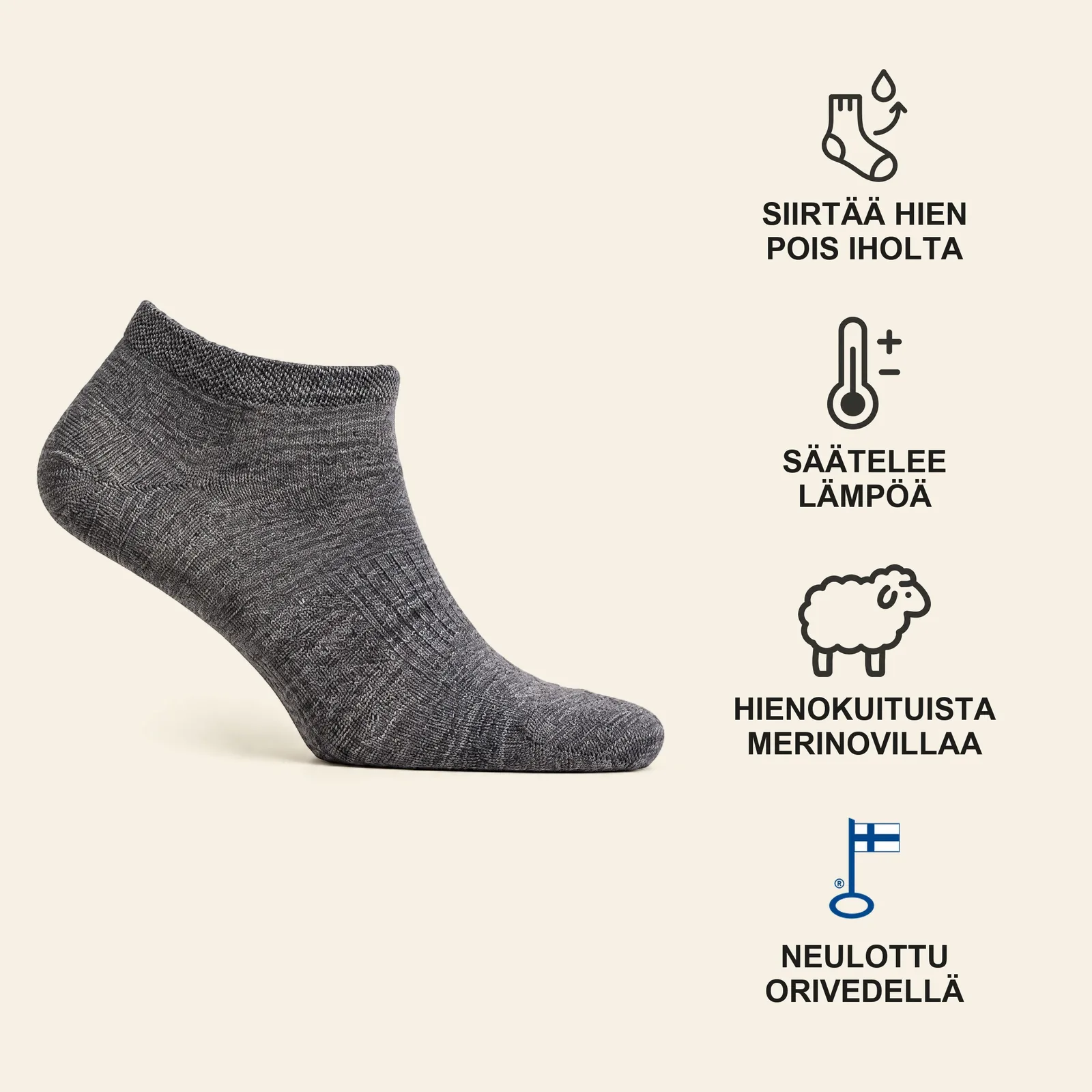 Varreton merinovillasukka - Image 2